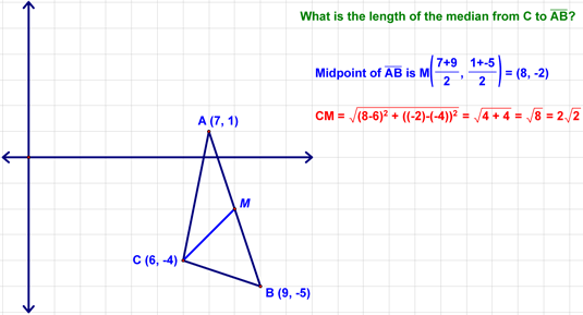 Using the distance formula Example 3
